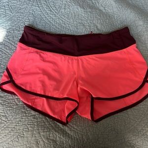 Lululemon speed shorts